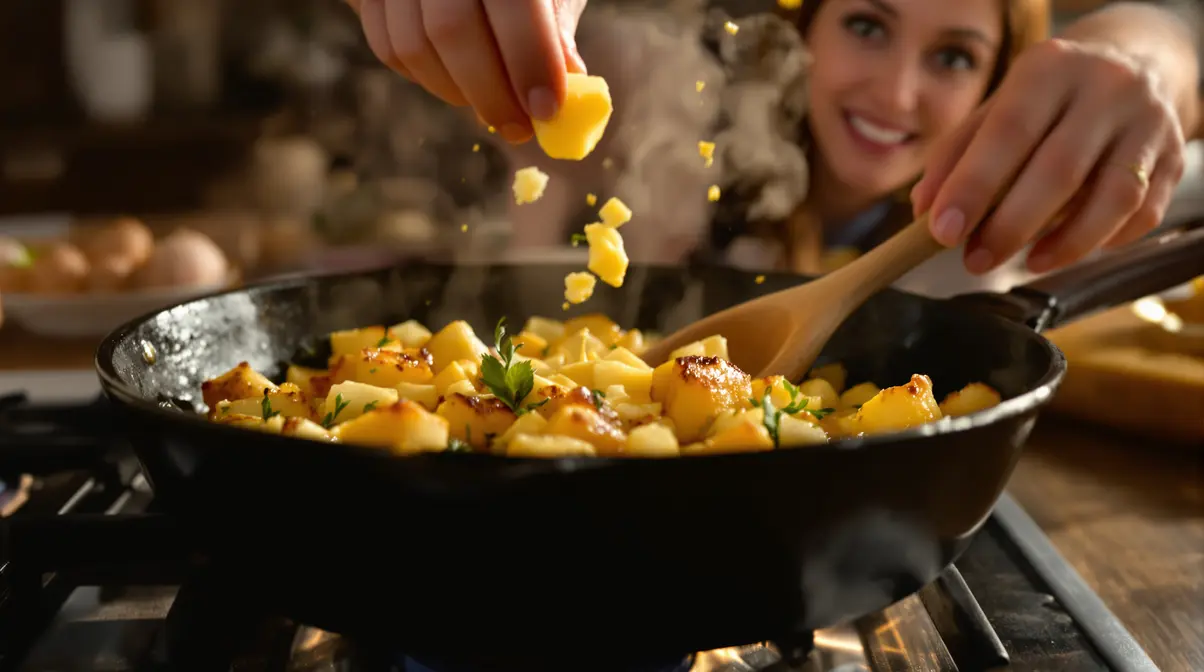 Ajoutez-en aux pommes de terre pendant la cuisson : elles deviennent plus savoureuses et ultra moelleuses Ajoutez-en aux pommes de terre pendant la cuisson : elles deviennent plus savoureuses et ultra moelleuses