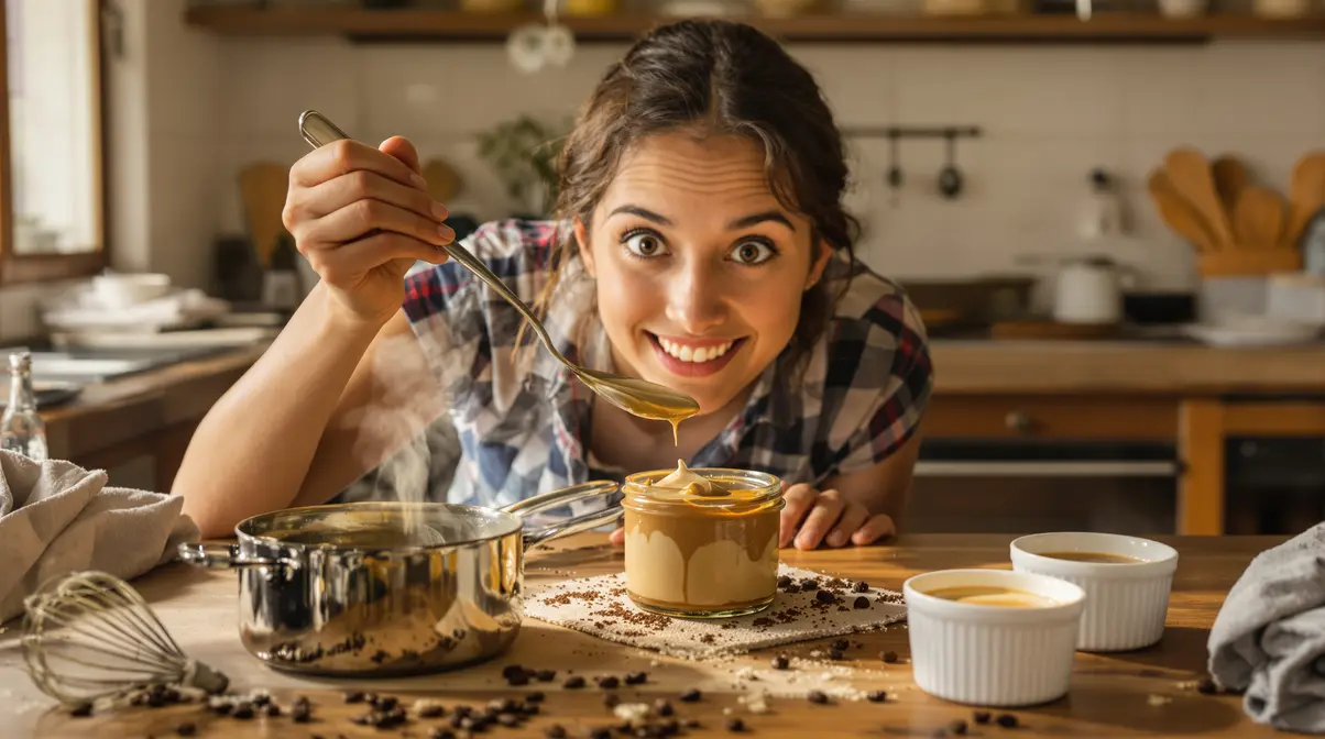 J’ai troqué les flans du commerce pour cette crème dessert au café maison, sans œufs et facile J’ai troqué les flans du commerce pour cette crème dessert au café maison, sans œufs et facile