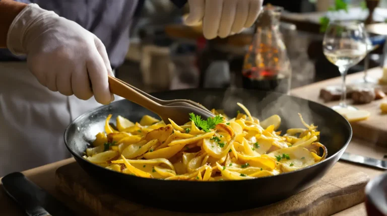 Pomme de terre à la sarladaise croustillante et parfumée pomme de terre à la sarladaise