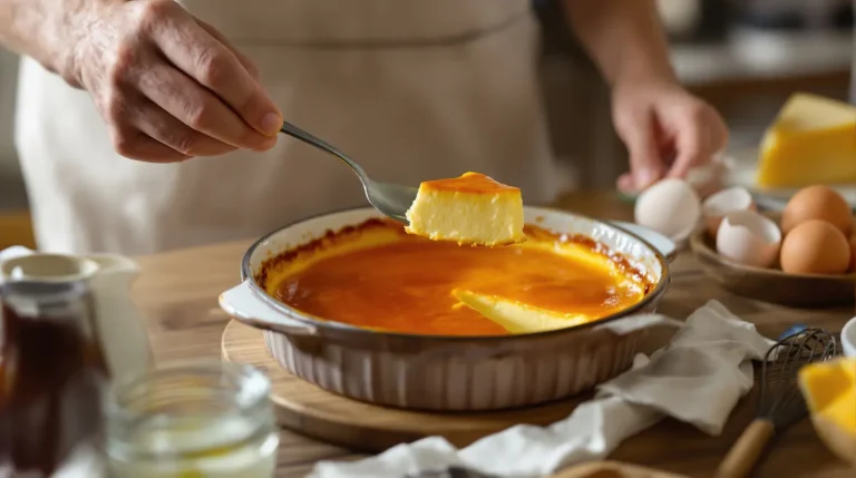 Recette flan aux œufs de nos grand-mère crémeux et facile recette flan aux œufs de nos grand-mère