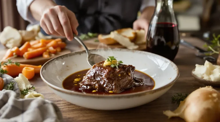 Recette joue de boeuf fondante, mijotée à la perfection recette joue de boeuf fondante