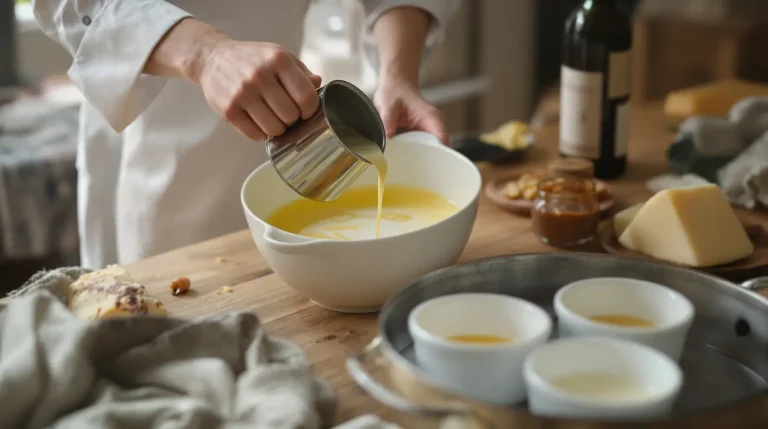 recette oeufs au lait bain-marie