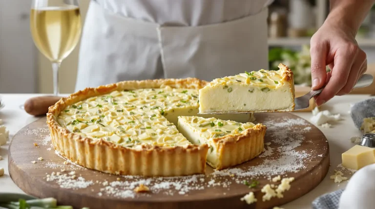 tarte aux poireaux à l'ancienne
