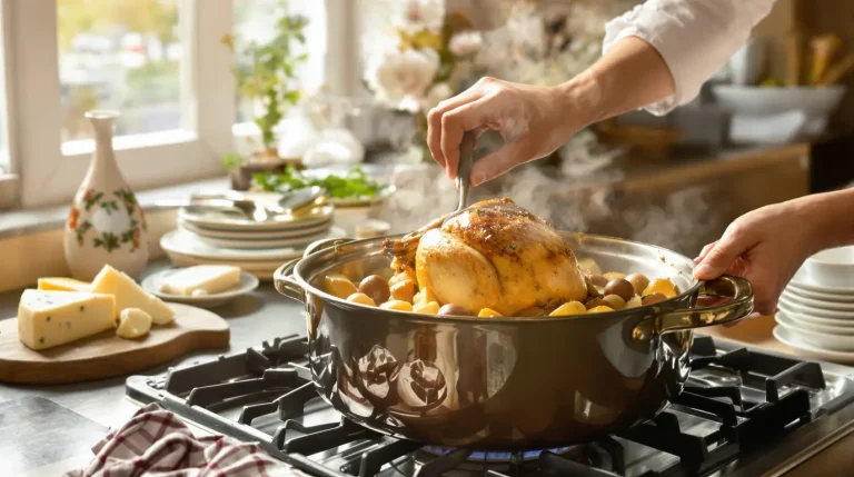 temps de cuisson pintade en cocotte en fonte