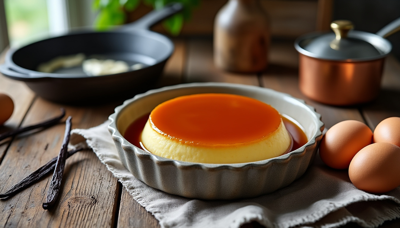 découvrez la vraie recette du flan aux œufs avec nos astuces et conseils pour réussir un dessert onctueux et savoureux à chaque fois.