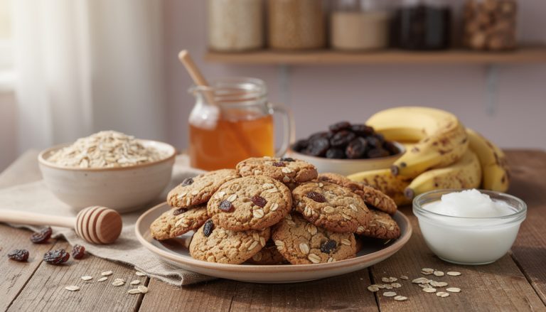 Recette facile de cookies aux flocons d'avoine sans beurre pour un goûter sain découvrez une recette simple et rapide de cookies aux flocons d'avoine sans beurre, idéale pour un goûter sain et gourmand à partager en famille.