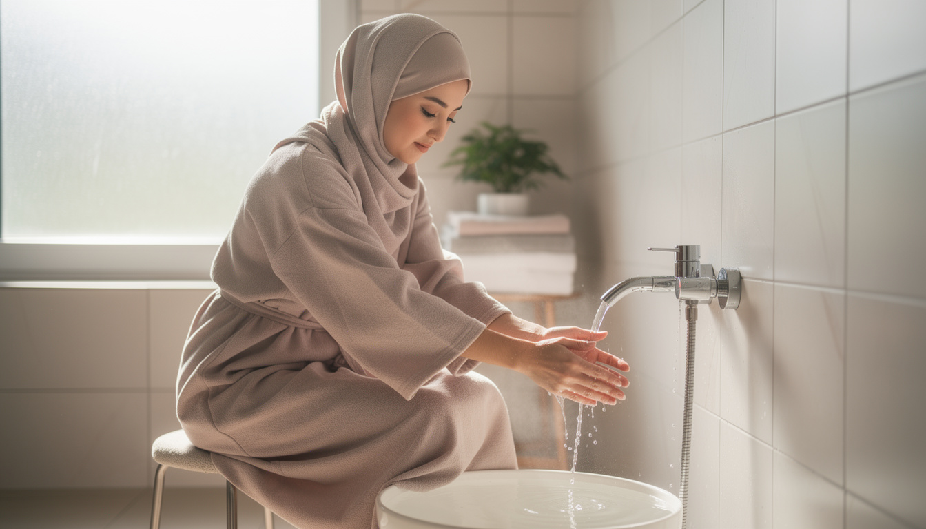 découvrez un guide complet pour les ablutions féminines, expliquant les gestes rituels indispensables pour une pratique correcte et respectueuse.
