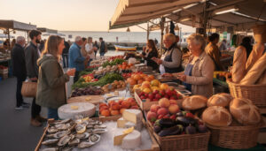 explorez le marché d'arcachon pour découvrir des produits locaux frais et authentiques ainsi que les meilleures adresses incontournables de la région.