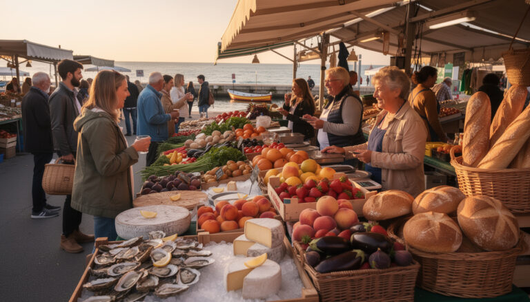 Découvrir le marché d&rsquo;arcachon : produits locaux et bonnes adresses