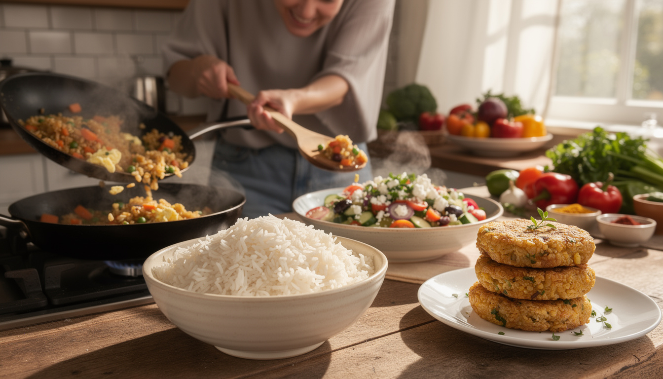 découvrez des idées simples et savoureuses pour recycler vos restes de riz et éviter le gaspillage en cuisine. recettes faciles et rapides à tester dès aujourd'hui !